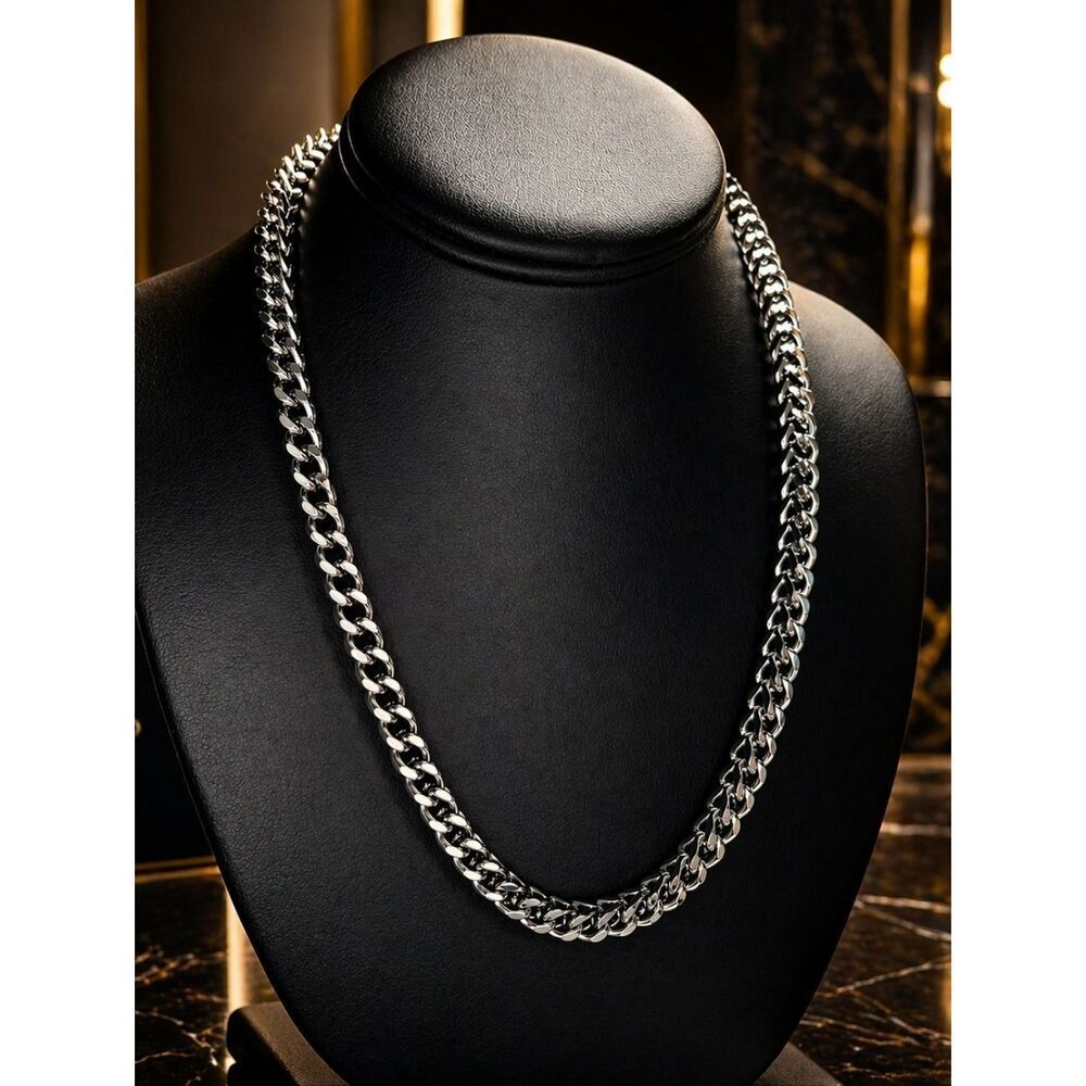 Stainless Steel Thick Franco Necklace